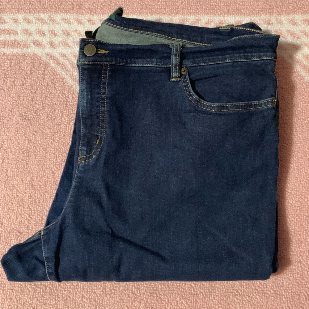Straight leg jeans